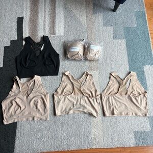 6 True & Co Racerback Bras